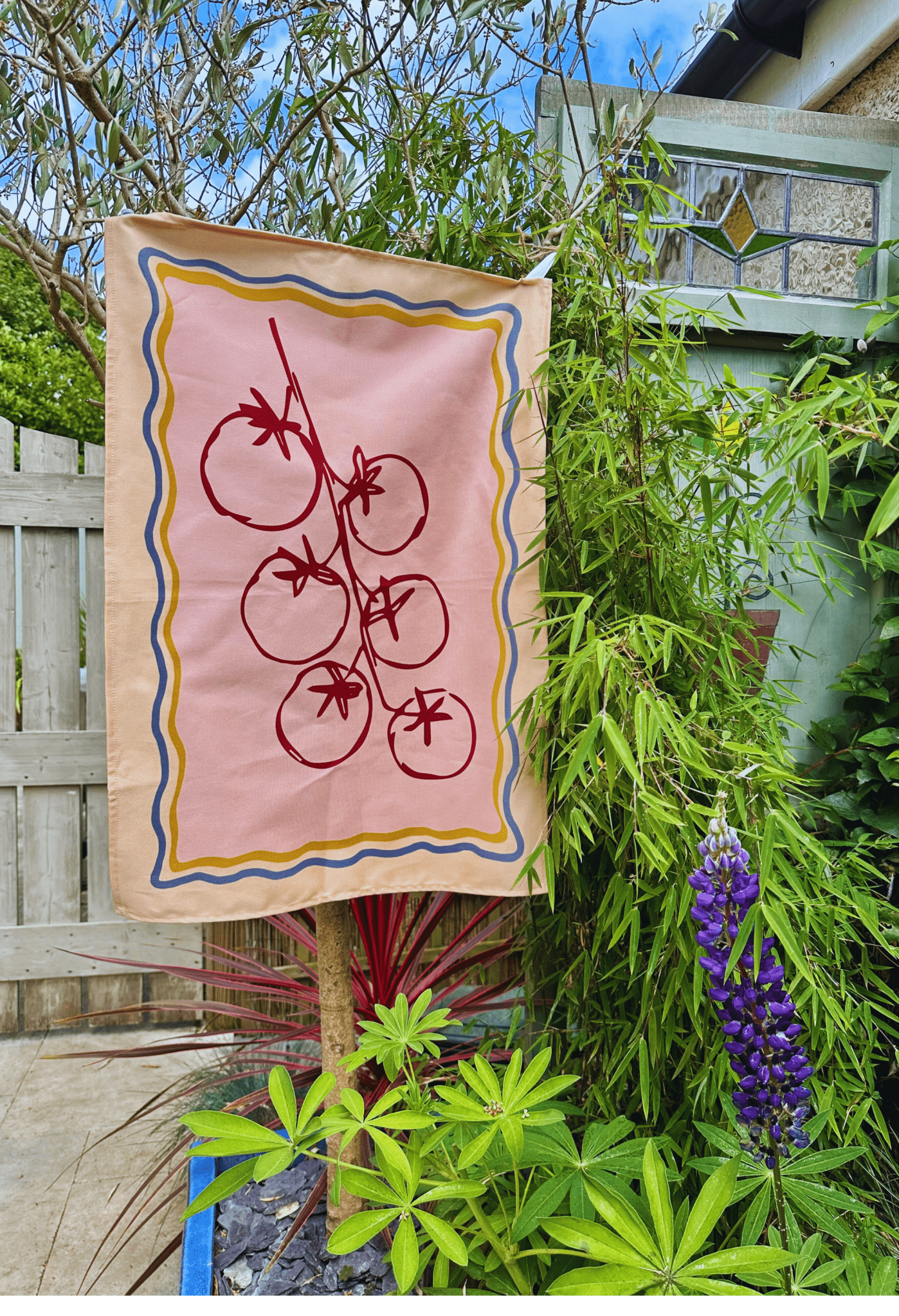Cherry Tomato Luxury Tea Towel - Casa Olivia Homeware