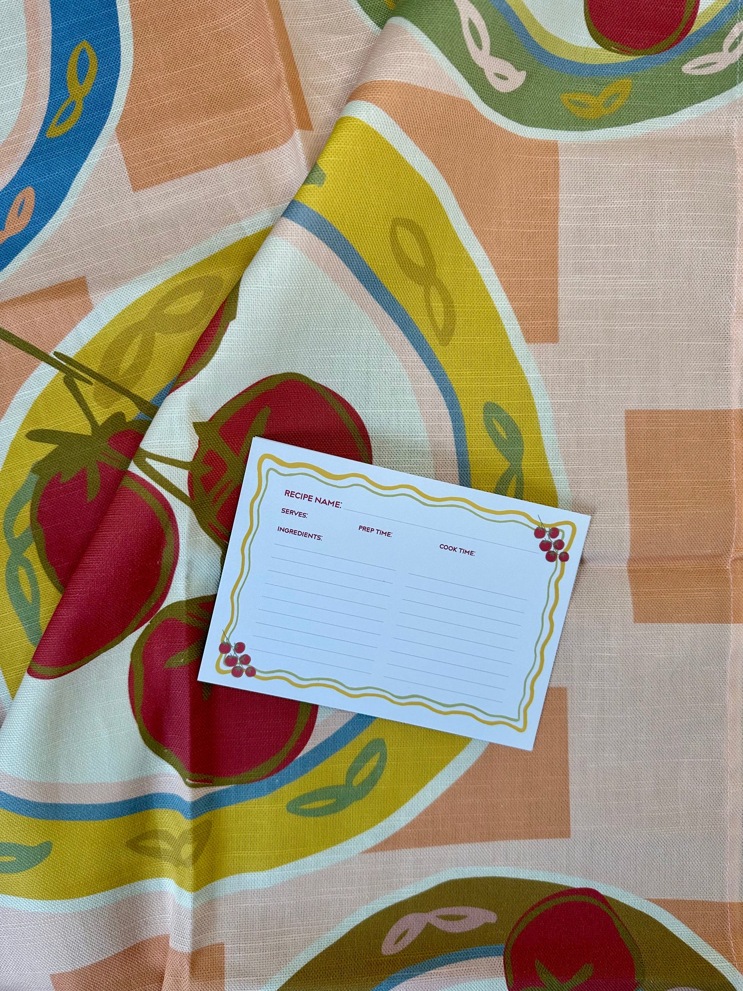 Casa Olivia Recipe Cards
