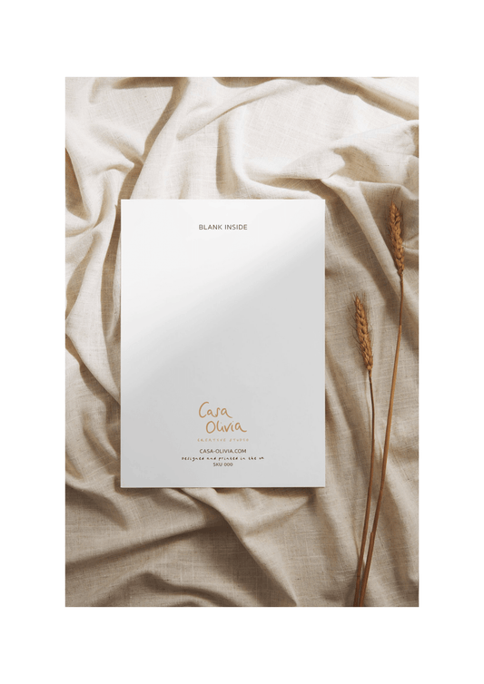 Thinking of you Greeting Card - Casa Olivia Homeware
