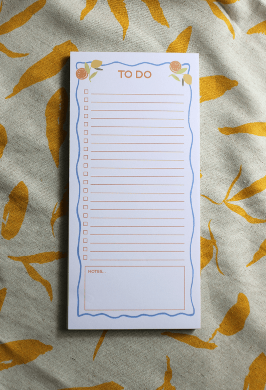 To Do List Notepad - Casa Olivia Homeware