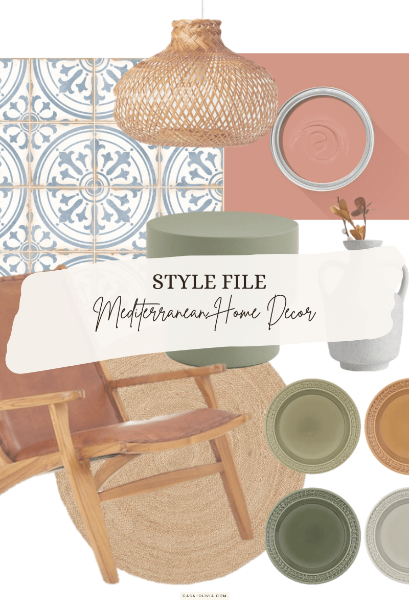 Style File – Mediterranean Home Decor - Casa Olivia Homeware