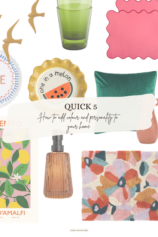 Colourful Homeware Accessories