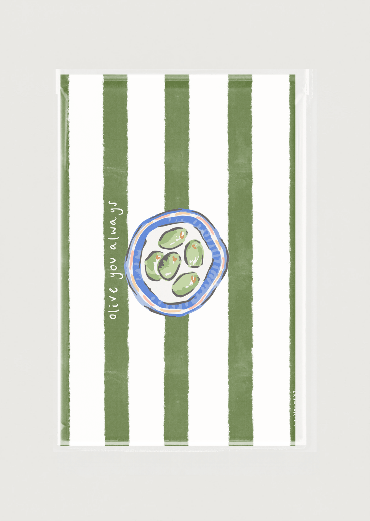Olive Art Print, Mediterranean Motifs Collection - Casa Olivia Homeware