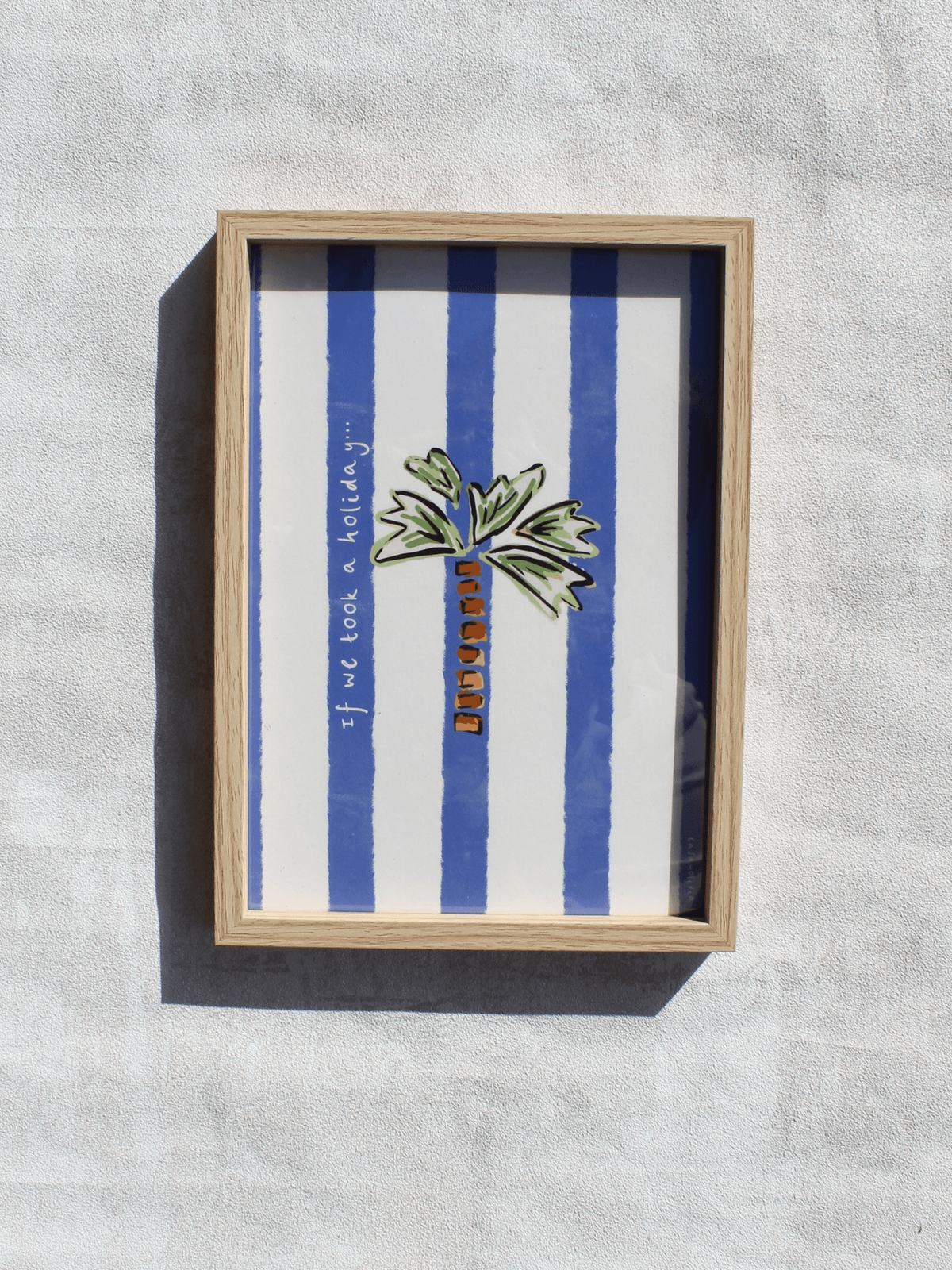 Palm Holiday Art Print, Mediterranean Motifs Collection - Casa Olivia Homeware