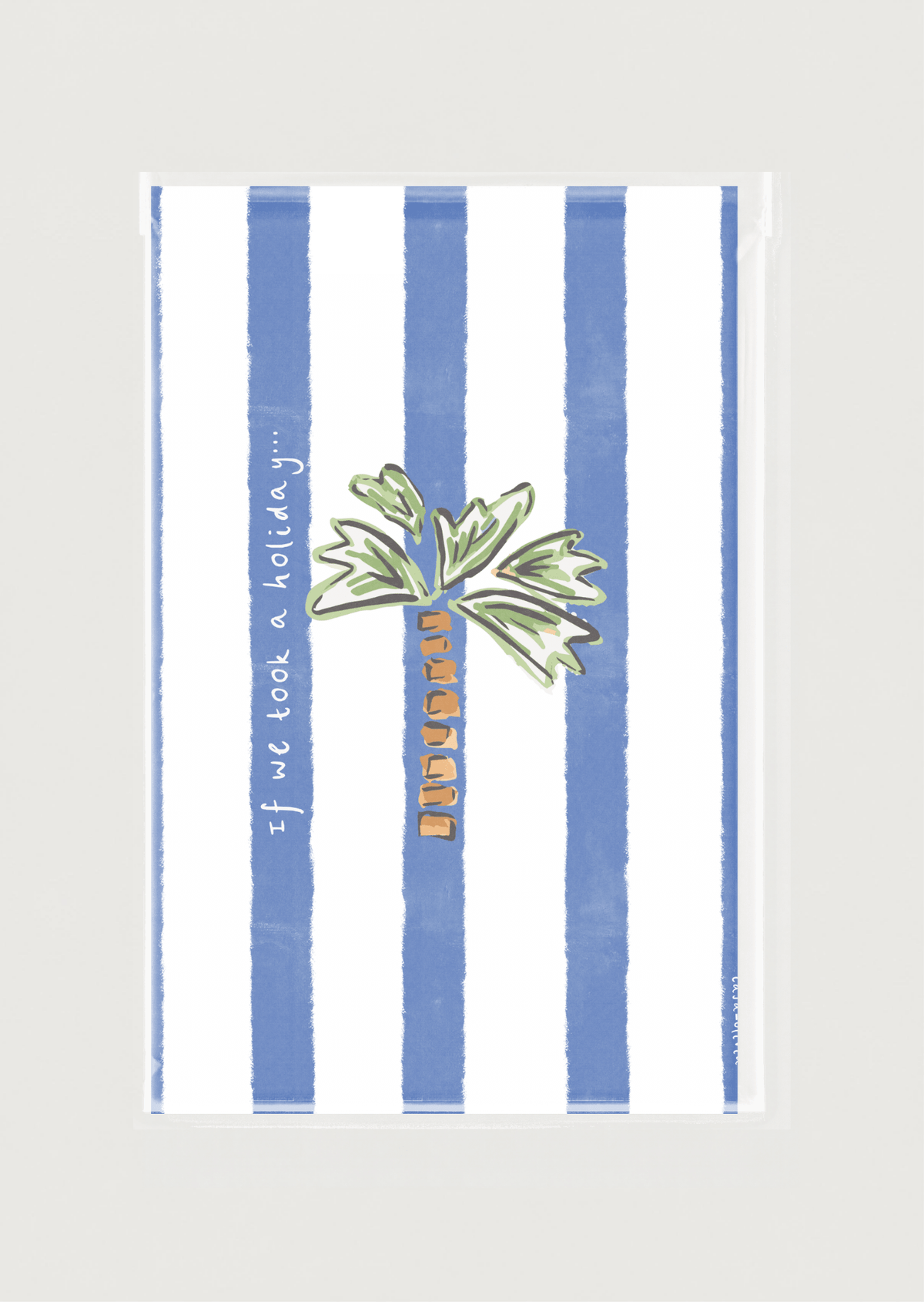 Palm Holiday Art Print, Mediterranean Motifs Collection - Casa Olivia Homeware