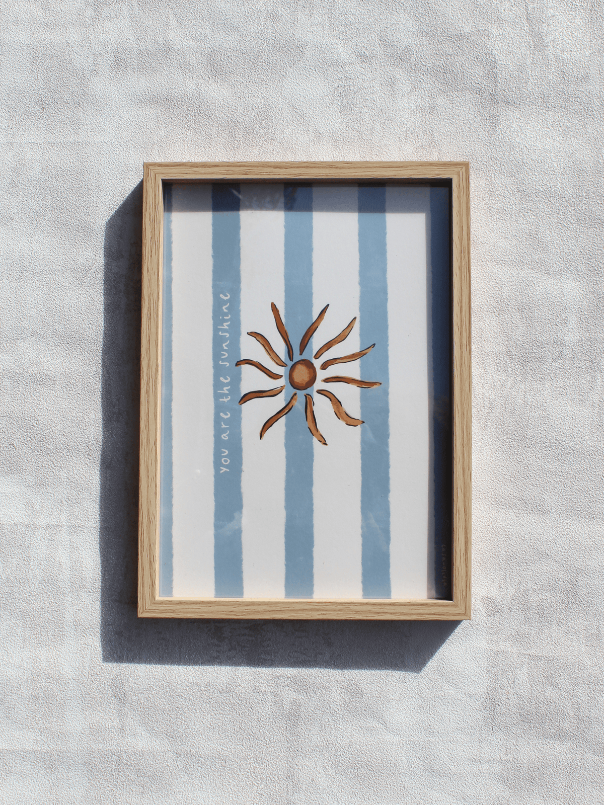 Sunshine Art Print, Mediterranean Motifs Collection - Casa Olivia Homeware