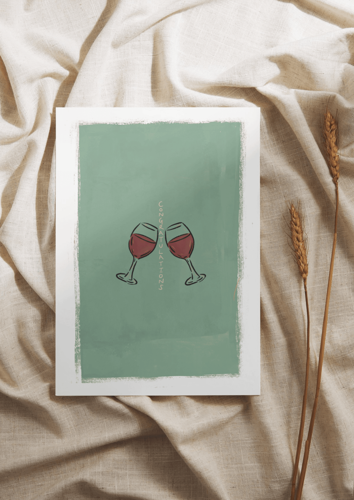 Congratulations Greeting Card - Casa Olivia Homeware