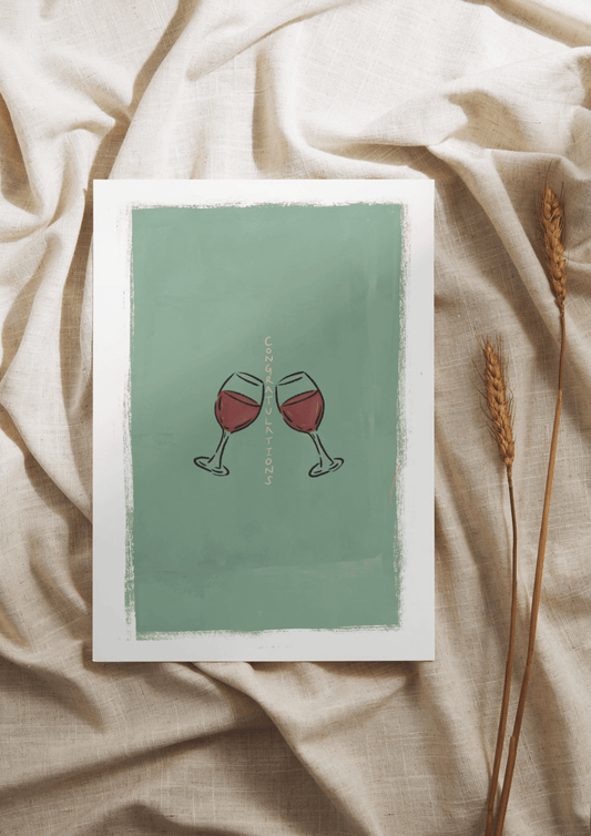 Congratulations Greeting Card - Casa Olivia Homeware