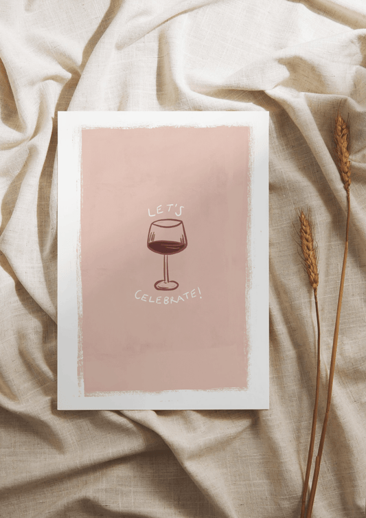 Let's Celebrate Greeting Card - Casa Olivia Homeware