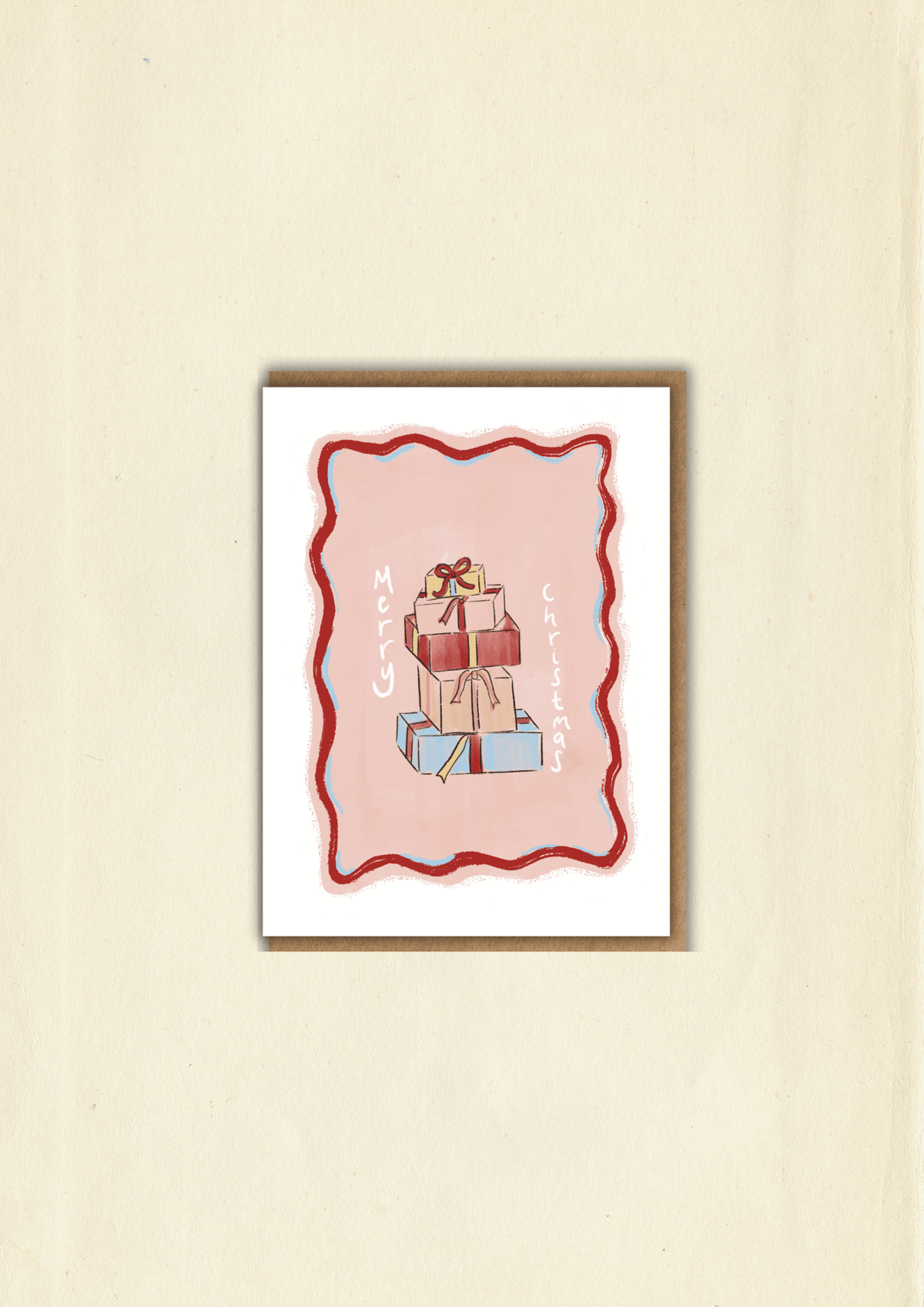 Merry Christmas Greeting Card - Casa Olivia Homeware