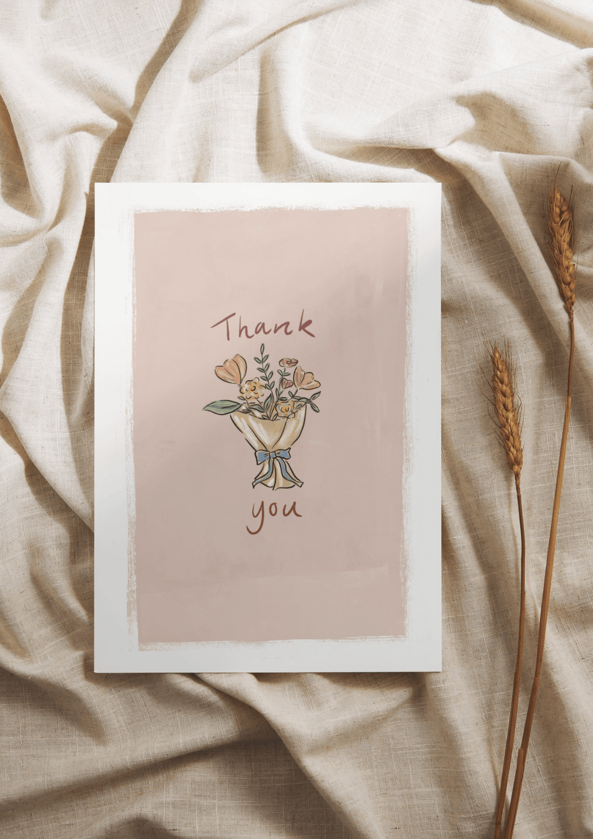 Thank you Greeting Card - Casa Olivia Homeware