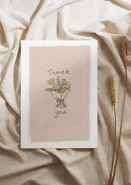 Thank you Greeting Card - Casa Olivia Homeware
