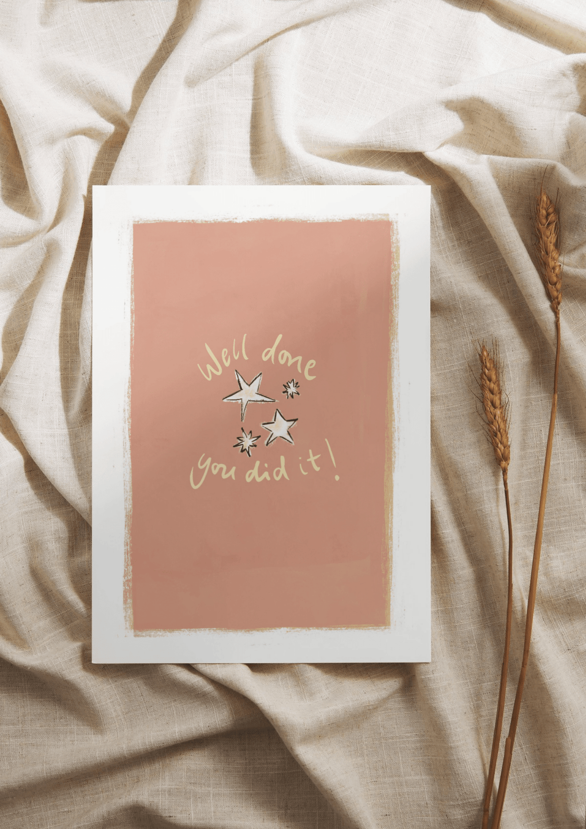 Well Done, You Did It! Greeting Card - Casa Olivia Homeware